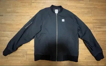 ELEMENT 블랙 MA-1 자켓 XL/TG