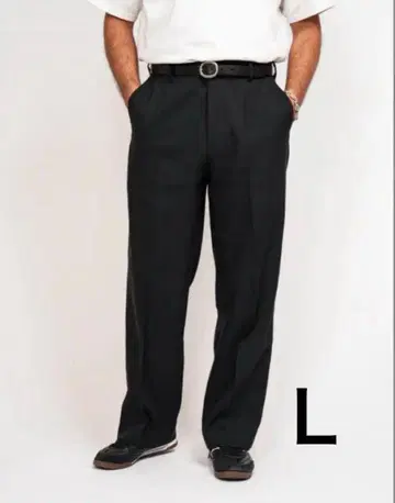 새상품 OVY RELAX WIDE ACTION SLACKS 슬랙스 L