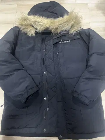 몽벨 로간 다운 파카 남성용 M 사이즈