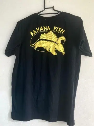 BANANA FISH 아베일 콜라보 T셔츠