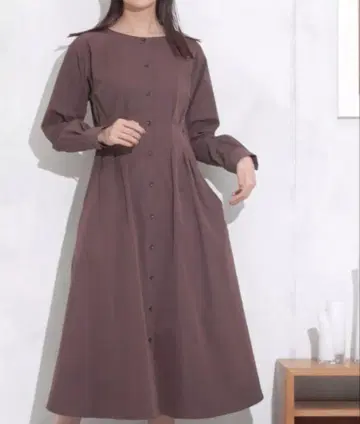 [ 새상품급 ] [ 나노 유니버스 ] 허리 턱 셔츠 원피스