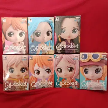 원피스 Qposket 피규어 시라호시 푸딩 나미 비비 핸콕 외