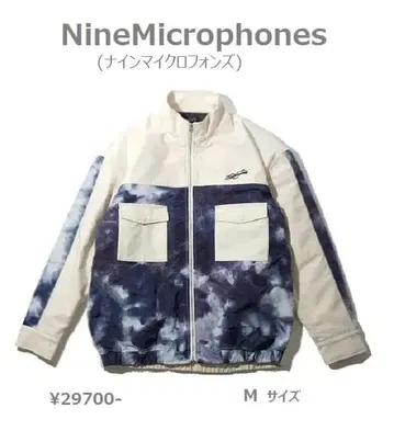 NineMicrophones cottonx 주염 나일론 자켓 M
