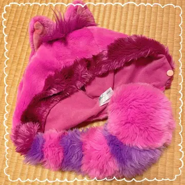 도쿄 디즈니 리조트 체셔 고양이 팬캡 모자