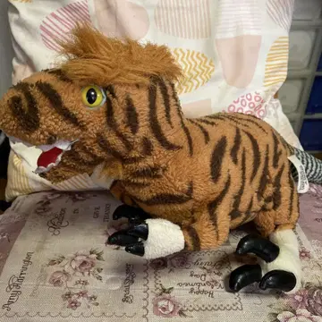 워킹 다이너소어 랩터 봉제 인형