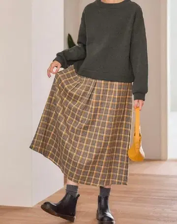 미사용 락카와 도킹 원피스 XL 차콜