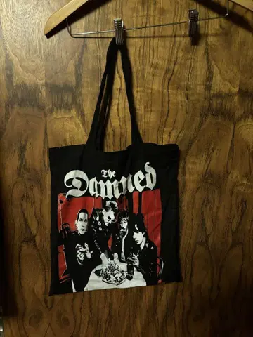 The Damned 토트백 블랙