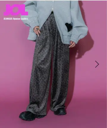 JEANASIS MIKU 기획 릴랙스 벨로아 팬츠