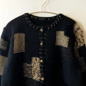빈티지 핸드 니트 가디건 80s 90s