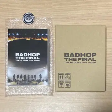 BADHOP THE FINAL DVD 도쿄돔 24.2.19 박스 포함