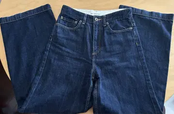INED 이네드 스트레이트 데님 와이드 데님 9호 M
