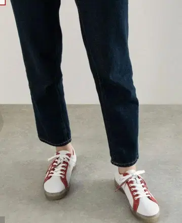 소피티노 P900585 화이트/레드 스니커즈 24cm