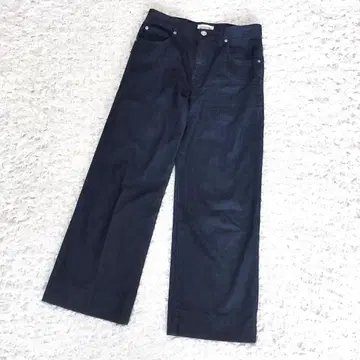 23구 DENIM 와이드 스트레치 팬츠 40 인디고