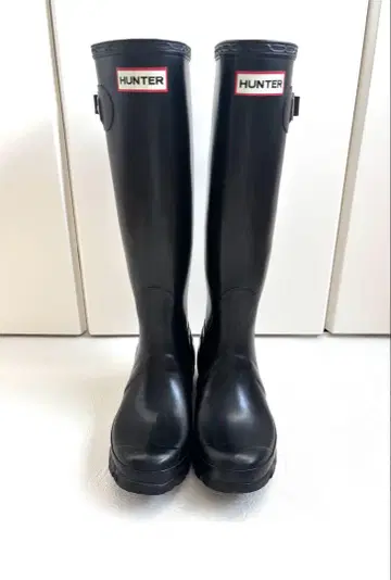 HUNTER 블랙 장화