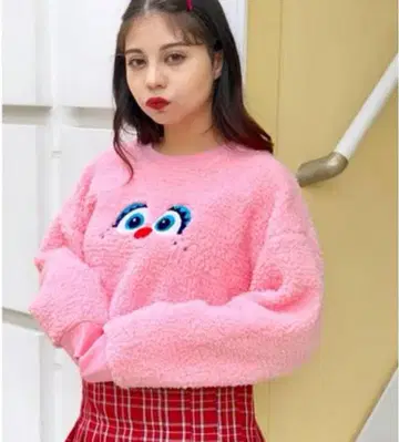 WEGO 세서미 스트릿 콜라보 모피 후드티 맨투맨