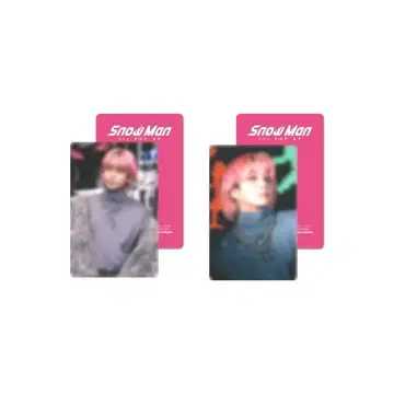 Snow Man 포토 카드 misasan