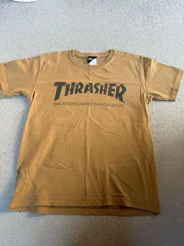 THRASHER SKATEBOARD MAGAZINE 티셔츠 브라운