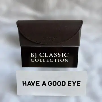 BJ CLASSIC 안경 케이스 오리지널 스티커 2장 세트