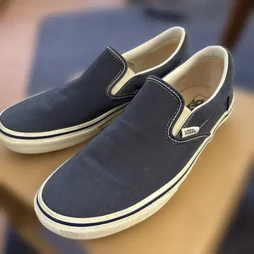 VANS 슬립온 네이비 28cm
