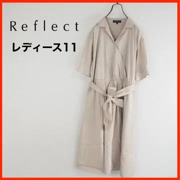 A3954 새상품급 Reflect 원피스 11 베이지