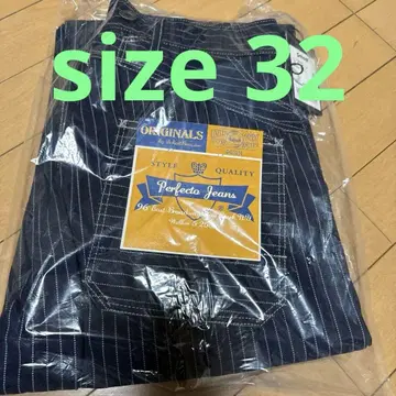 Schott 히코리 데님 인디고 32