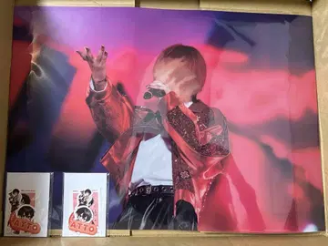 패밀리 복권 EXPO 앗토군 클리어 포스터 스티커 세트