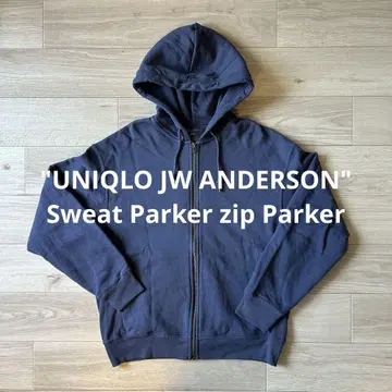 UNIQLO x JW ANDERSON 스웨트 파커 지퍼 후드티