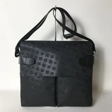 2509-198 | 새상품급 | 던힐 메신저 백 블랙