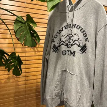 POWERHOUSE GYM 후드티 그레이
