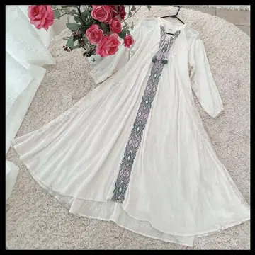 론 헤르만 다이 다이 패턴 원피스