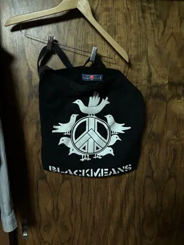 BLACKMEANS 숄더백 블랙