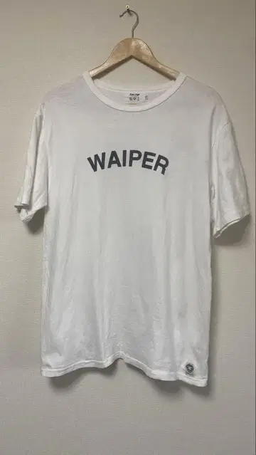 WAIPER x free rage 점포 한정판 로고 T