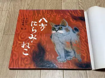 팔방 노려보는 고양이 절판 레어 그림책