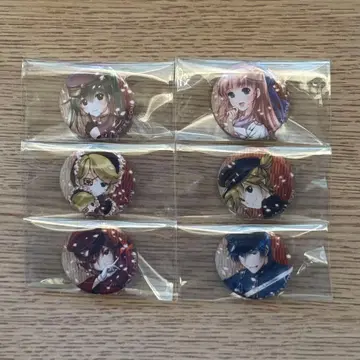 보컬로이드 센본자쿠라 가챠 교토 한정판 캔뱃지 컴프 세트