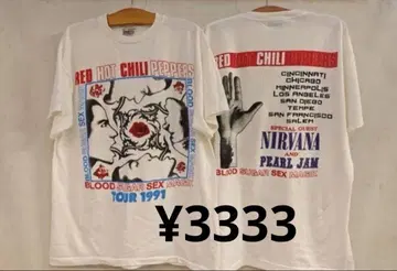 RED HOT CHILI PEPPERS 1991 티셔츠
