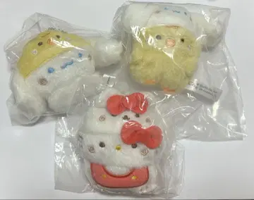 스튜디오 하누루 산리오 캐릭터즈 복슬복슬 봉제 인형 키티 등