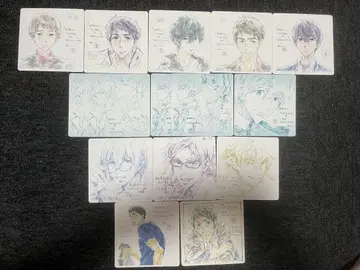 극장판 free! 하이 스피도! 입장자 혜택 코스터 색지 15장