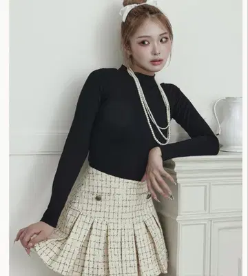 로고 베이직 리브 상의