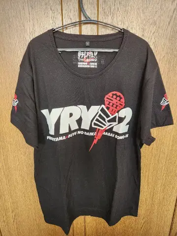 야로요 THE SECOND YRY2 티셔츠 블랙 L 사이즈