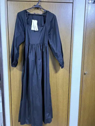 ZARA 블랙 롱 원피스 긴팔