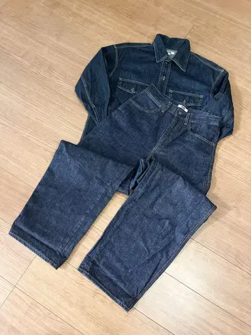 UNIQLO U 데님 셔츠 & 팬츠 셋업