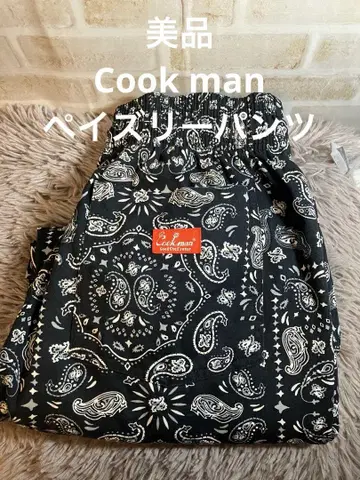 [ 인기 ] 새상품급 Cookman 셰프 팬츠 M 사이즈 페이즐리