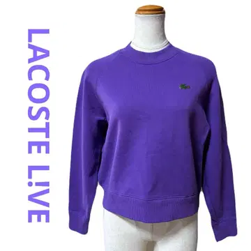 고품질 LACOSTE L!VE 라코스테 라이브 맨투맨 트레이닝복 34 S