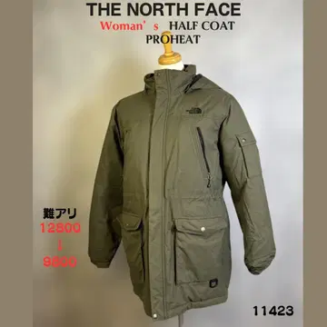 하자가 있는 THE NORTH FACE 올리브 다운 자켓 423