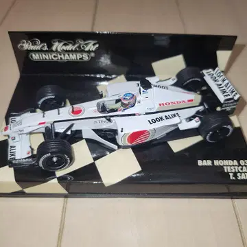 미니챔프 BAR HONDA 03 사토 타쿠마 테스트카 1/43