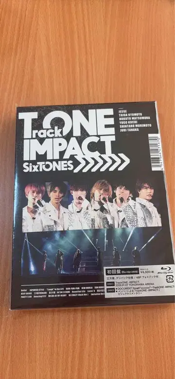 SixTONES TrackONE -IMPACT- Blu-ray