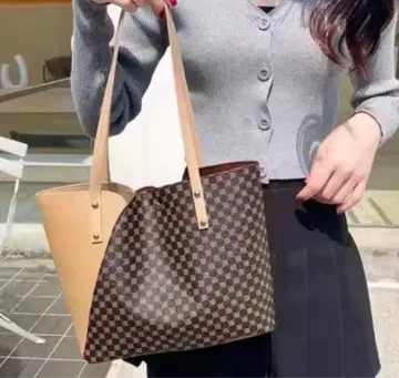 토트백 베이지 브라운