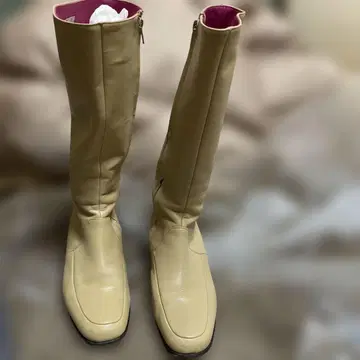 PATRICK COX 카멜 롱 부츠