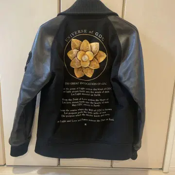 GDC 바시티 자켓 블랙 M