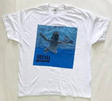 B급: 닐바나 NIRVANA NEVERMIND XL 티셔츠 정품